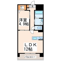 サムティ熊本Rio　brancoの物件間取画像